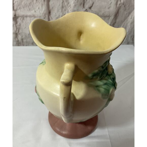 VTG Hull Art USA Pottery Wildflower Vase W-4-6 1/2" Double Handle Yellow Multi - Picture 7 of 9